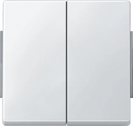 MTN343519 КЛАВ. Х2 IP44, ПОЛЯРНО-БЕЛЫЙ                                                    