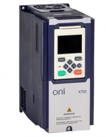 K750-33-160185M Преобразователь частоты K750 380В 3Ф 160-185кВт 304-340А ONI