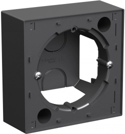 ATN001400 ATLASDESIGN КОРОБКА для наружного монтажа, БАЗАЛЬТ