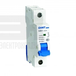 179782 Авт. выкл. NB1-63H 1P 10A 10кА х-ка C (R) (CHINT)