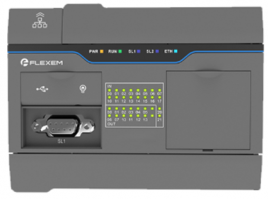 FC5-30MR-AC ПЛК ЦПУ Cortex-M7, 18DI, 12DO реле, 1xEthernet, 2xRS485, питание 1~220В