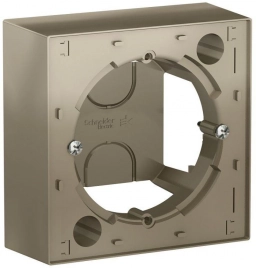 ATN000500 ATLASDESIGN КОРОБКА для наружного монтажа, ШАМПАНЬ