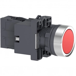 XA2EW34M2 КНОП.СПОДС.,СLED,220В.,КРАСН.,1НЗ