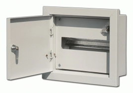 30101DEK Корпус мет. встр. 280х330х120, 12 мод., IP31, ЩРВ-12 DEKraft                    