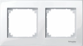 MTN515219 РАМКА M-PLAN 2-МЕСТНАЯ БЕЛ