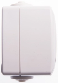 RA10-125B-BI РОНДО IP44 О/У РОЗЕТКА без заземления без шторок, 10А, 250В, БЕЛЫЙ. Россия *снят с продаж*