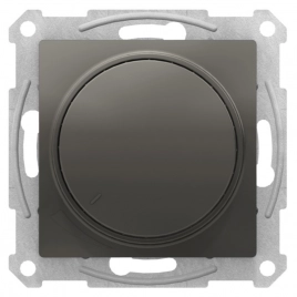 ATN000934 ATLASDESIGN СВЕТОРЕГУЛЯТОР (диммер) повор-нажим, LED, RC, 315Вт, мех., СТАЛЬ