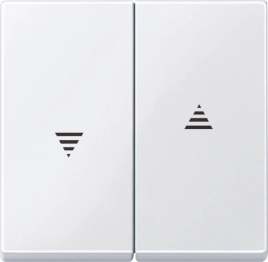 MTN432425 КЛАВИША X2 ДЛЯ РОЛЬСТАВНЕЙ, БЕЛЫЙ