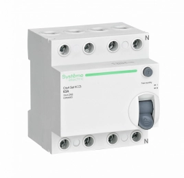 C9R36463 City9 Set ВДТ 63А 4P 30мА Тип-AC 400В