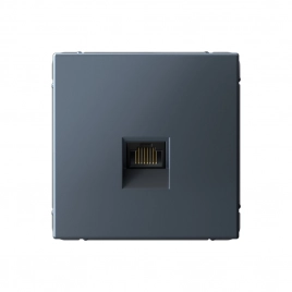 GAL000783 ARTGALLERY РОЗЕТКА компьютерная RJ45, кат. 5е, механизм, ГРИФЕЛЬ