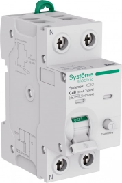 S9D51640 Systeme9 Авт. выкл. диф. тока (АВДТ) 1P+N C 40A 6kA 30мА Тип-AC 230В