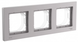 ATN440303 ATLASDESIGN AQUA 3-постовая РАМКА, IP44, АЛЮМИНИЙ
