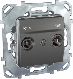 MGU5.456.12ZD R-TV/SAT РОЗЕТКА ПРОХОДНАЯ