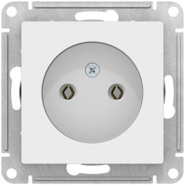 ATN001341 ATLASDESIGN РОЗЕТКА без заземления без шторок, 16А, механизм, ЛОТОС