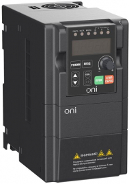 A150-21-04H Преобразователь частоты A150 220В 1Ф 0,4кВт 3А ONI