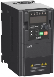 A150-21-04H Преобразователь частоты A150 220В 1Ф 0,4кВт 3А ONI