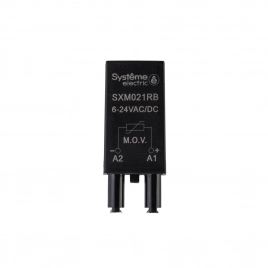 SZM021RB Защитный модуль варистор+LED 6/24VAC/DC