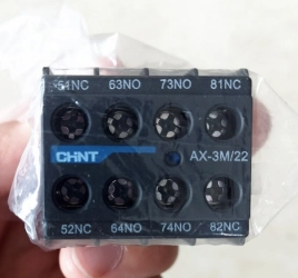 925184 Приставка доп.контакты AX-3M/40 к контактору NXC-06M~12M (CHINT)