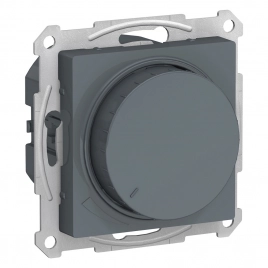 ATN000734 ATLASDESIGN СВЕТОРЕГУЛЯТОР (диммер) поворотно-наж, 315Вт, мех., ГРИФЕЛЬ