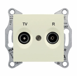 SDN3301347 TV/R розетка промежут., беж.