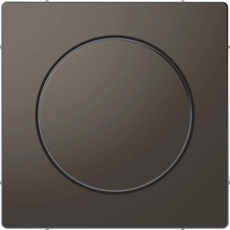 MTN5250-6034 MERTEN D-Life ЦЕНТРАЛЬНАЯ НАКЛАДКА с повор. рукояткой для диммера, АНТРАЦИТ, SD