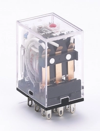23220DEK Промежуточное реле 3 конт. с инд. LED 5А 220В AC ПР  ***снято с поставок
