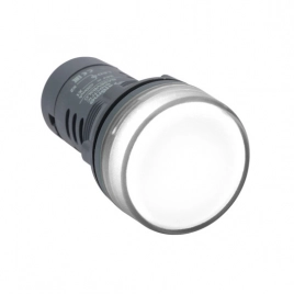 SB7EV07BP Сигнальная лампа SB7 моноблочная 22мм белая LED 24В DC