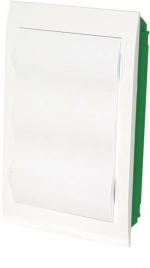 EZ9E312P2FIT City9 Box IT корпус встраиваемый с белой дв. 3ряд/36мод 2 розетки