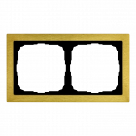 GAL312402 ARTGALLERY PURE 2-постовая РАМКА, МЕТАЛЛ ЗОЛОТО