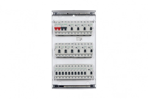 EZ9E312P2SRU Easy9 корп. навес. с белой дв. 3ряд/36мод,IP40,IK07,80А,2 клеммы,Россия фото 5