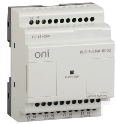 PLR-S-EMA-0002 Модуль расширения PLR-S. 2AO серии ONI фото 1