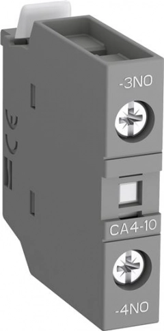 1SBN010110R1010 Контакт CA4-10 1НО фронтальный для контакторов AF09-AF38 и NF фото 1