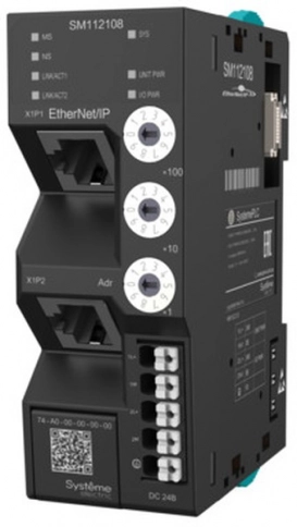 SM112108 Коммуникационный модуль I/O Ethernet IP фото 1