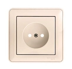 RS16-151-28 W59 РОЗЕТКА без заземления со шторками, 16А, в сборе, СЛОНОВАЯ КОСТЬ ***снято с поставок фото 4