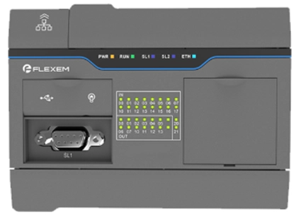 FC5-30MR-AC ПЛК ЦПУ Cortex-M7, 18DI, 12DO реле, 1xEthernet, 2xRS485, питание 1~220В фото 1
