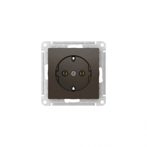 ATN000643S ATLASDESIGN РОЗЕТКА с заземлением, 16А, мех., быстрозажим. клем., МОККО фото 5