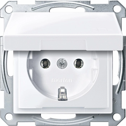 MTN2311-0325 МЕХ-М РОЗЕТКИ С КРЫШК. З/К, Б/Ш IP 44 фото 1