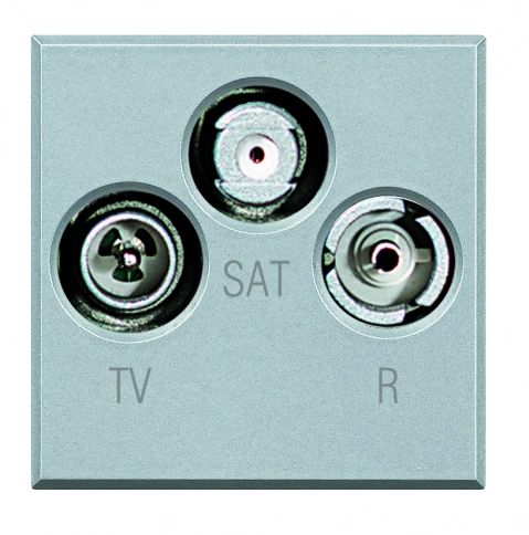 HC4210D Axolute Экранированная коаксиальная розетка, штыревой TV разъем *** снято с поставок фото 1