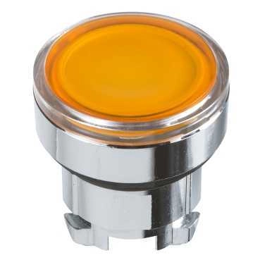 ZB4BH053  Головка для кнопки желтой с подсветкой LED с фиксацией фото 4
