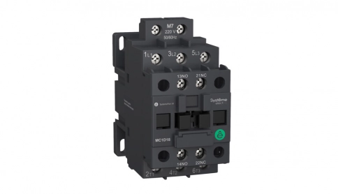 MC1D09BL Контактор MC1D 3P 9A НО+НЗ 24VDC с пониженным током потребления катушки фото 3