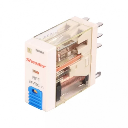 RFT2CO024 Реле 2CO, 8A(250VAC/30VDC), 24VDC, без индикации  (аналог RXG25BD) фото 2