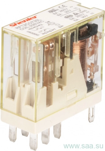 RFT2CO730 Реле 2CO, 8A(250VAC/30VDC), 230VAC, без индикации  (аналог RXG25P7) фото 2