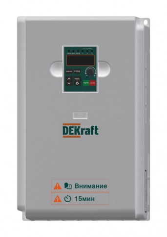 DEKV060G011T4B Преобразователь частоты DEKV060-11кВт 3 фазы 380В с торм. модулем фото 2