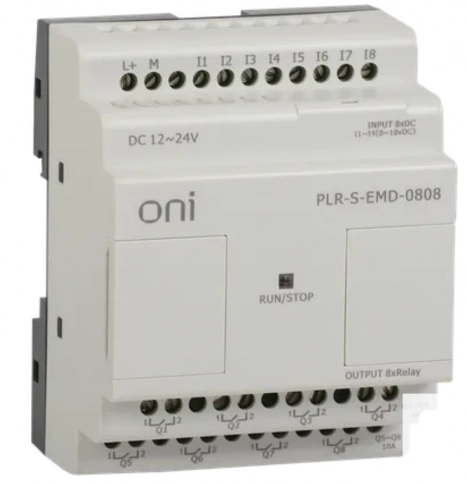 PLR-S-EMD-0808 Модуль расширения PLR-S. 8DI/8DO серии ONI фото 1