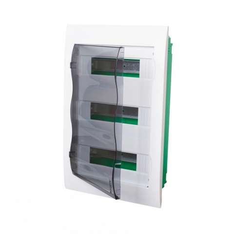 EZ9E312S2FRU Easy9 корп. встраив. с прозрач. дв. 3ряд/36мод,IP40,IK07,63А,2 клеммы,Россия фото 1