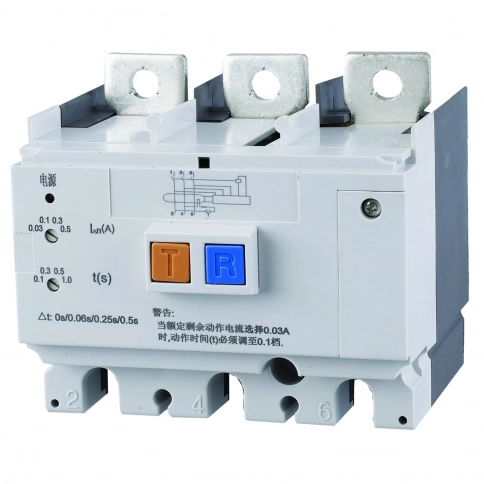 270654 Диф. модуль NM8NL-125 4P AC RCD1 рег. ток утечки 0,03-0,1-0,3-1A (R) фото 1