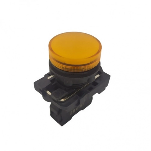 КМЕ-ОЛ (220В) жёлтый Светосигнальная арматура LED IP65 (XB5AVM5.BR) фото 1
