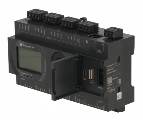 ZR2PP11BD Интеллектуальное реле SR2; 24 VDC; дисплей; 28 IO: 16 DI, 12 DO (реле); 1xRS485, 1xRJ45 фото 6