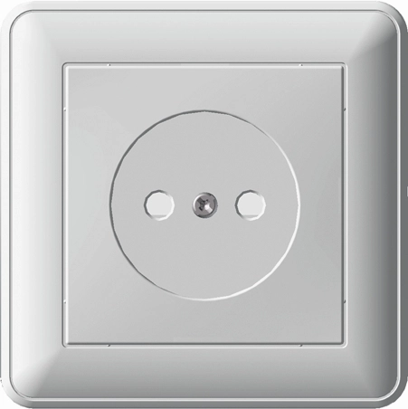 RS16-151-28 W59 РОЗЕТКА без заземления со шторками, 16А, в сборе, СЛОНОВАЯ КОСТЬ ***снято с поставок фото 1