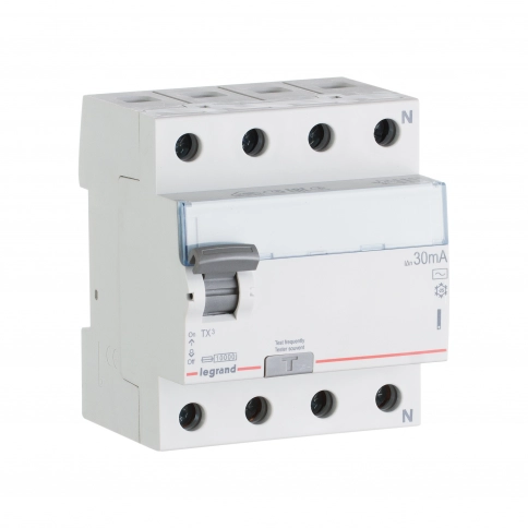 403008 Выключатель ВДТ ВДТ TX3  4П 25A 30MA -AC фото 2